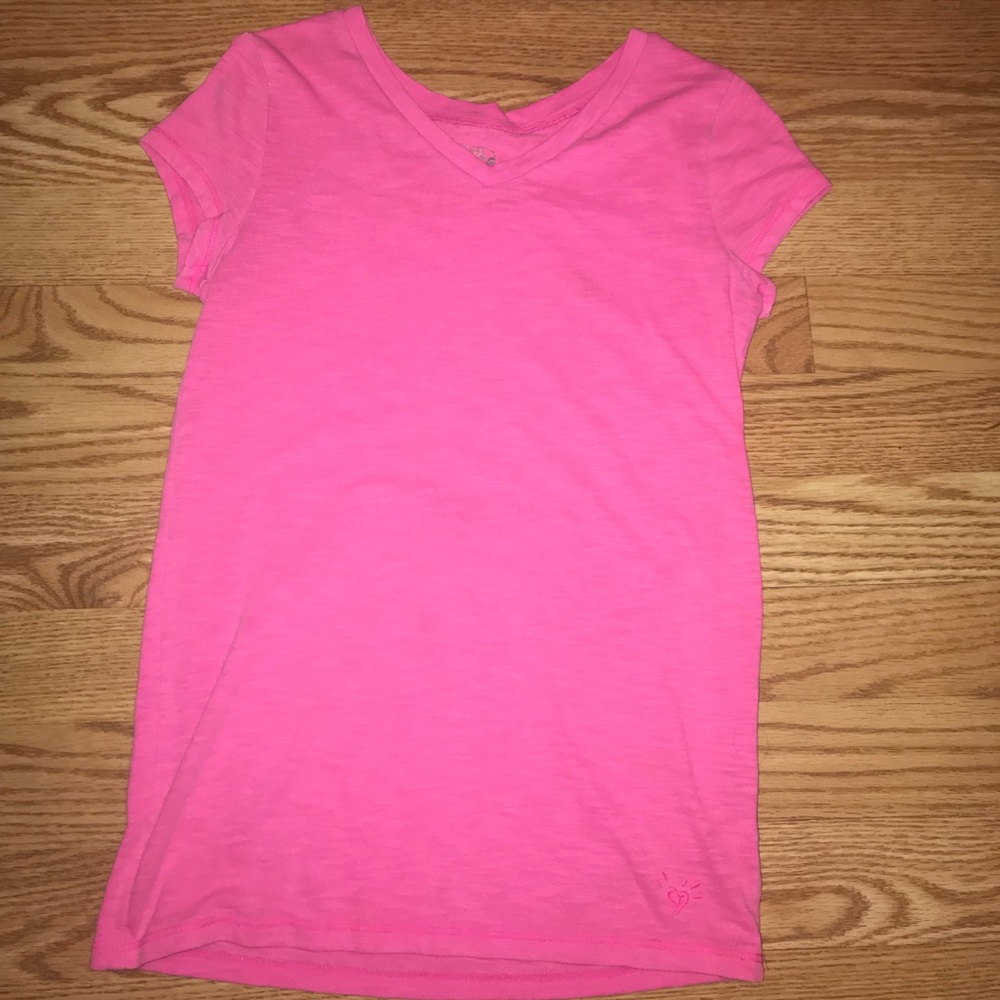 Justice pink t-shirt